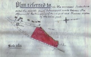 Thomas Upton bought land in 1905 (Deeds J Moore)