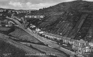 Watermouth Road c1935 (Ilfracombe Museum ILFCM 26095A, Postcard Raphael Tuck & Sons)